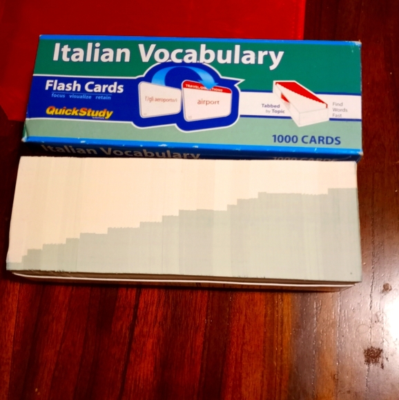 COPY - Italian flash cards - Picture 2 of 2
